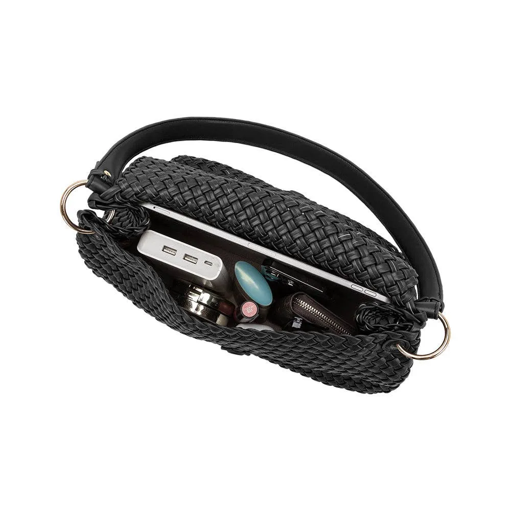 Natalia Saddle Recycled Vegan Shoulder Bag