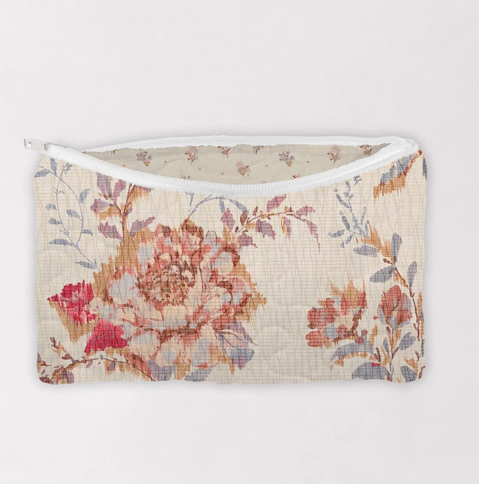Natalie Floral Pink Large Make Up Bag