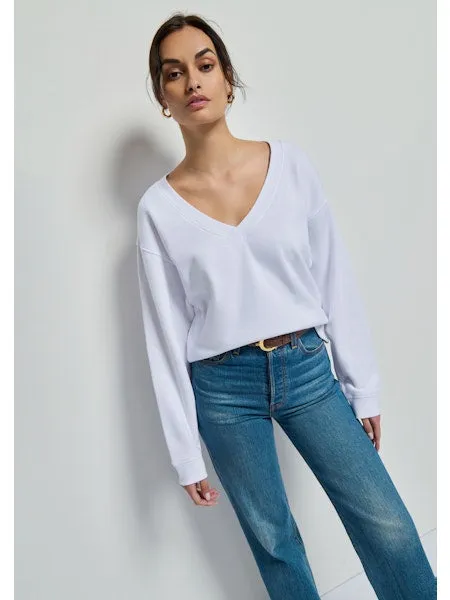NATION LTD Wyatt Oversized V Neck