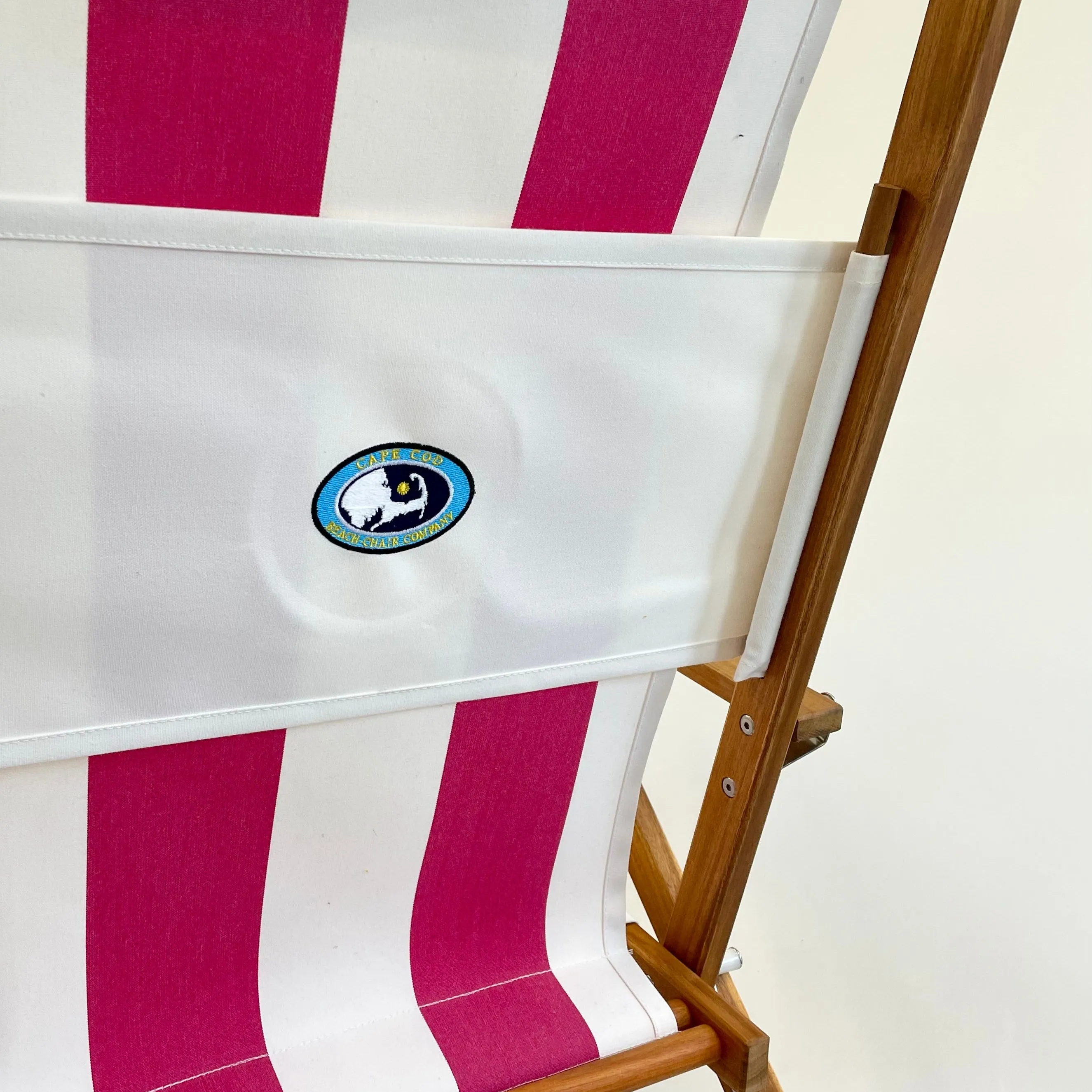 Nauset Recliner- Pink Cabana Stripe