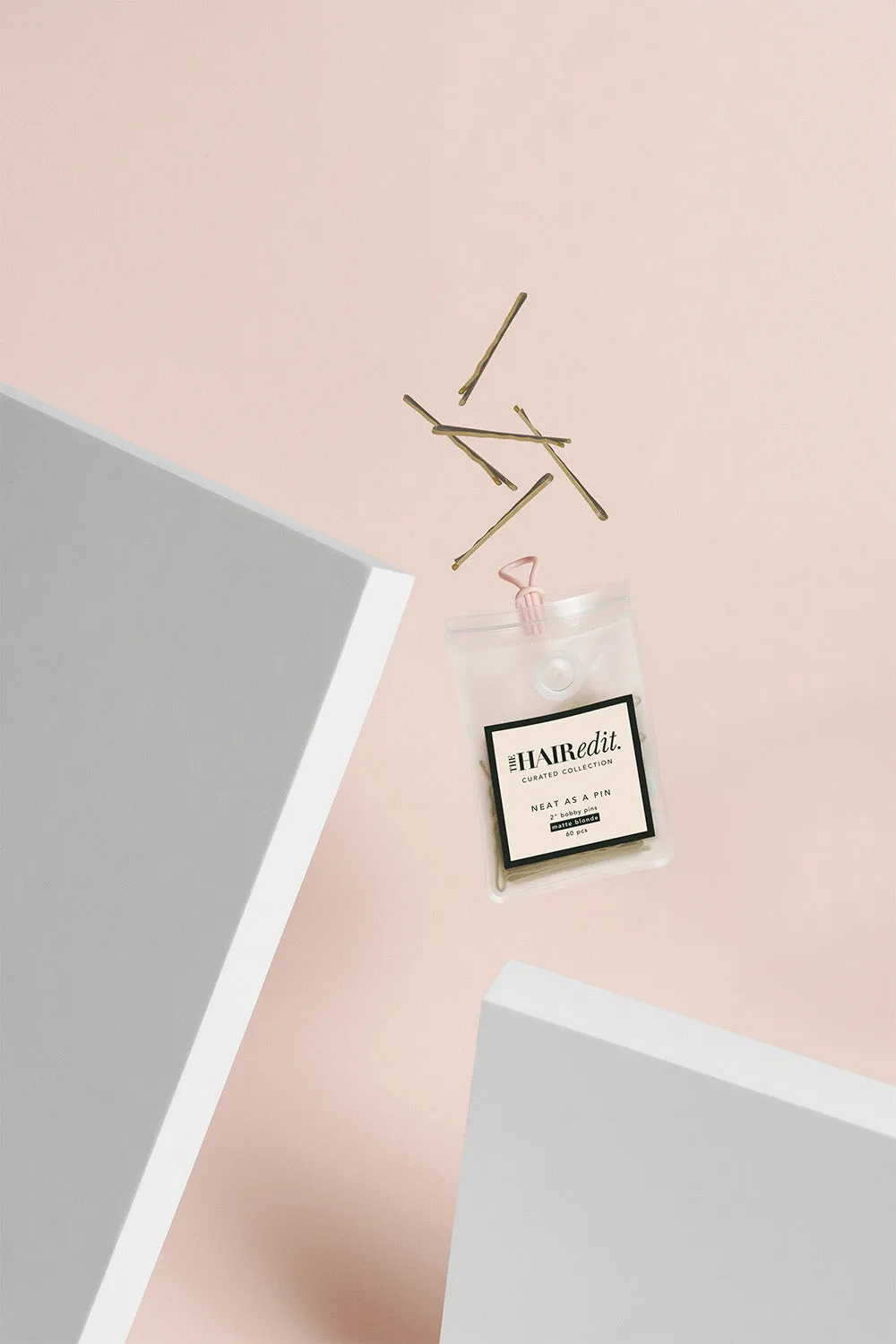 Neat As A Pin 2" Bobby Pins - Matte Blonde