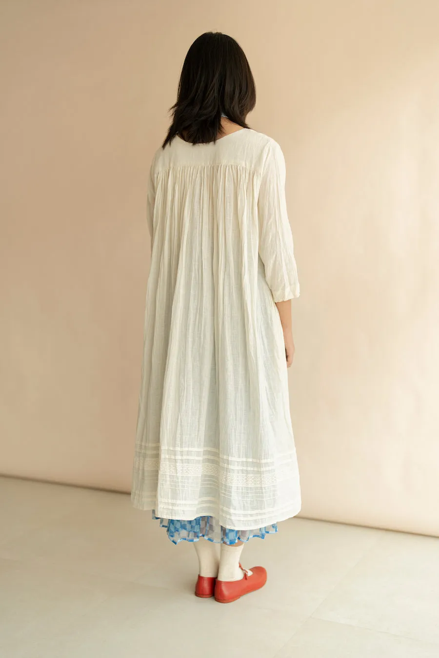 New All Season Dress Handloom Cotton Kiko-R.B.-Fashion Edit Runaway Bicycle