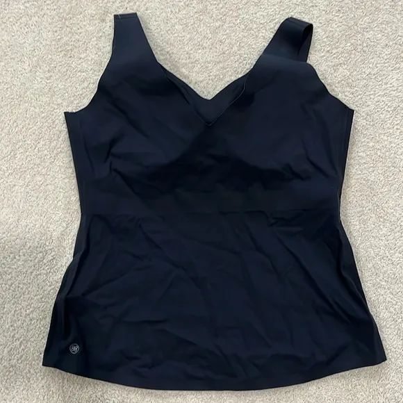 NEW! HONEYLOVE LIFTWEAR Plus Cami Shapewear Tank Adjustable Straps Black XL