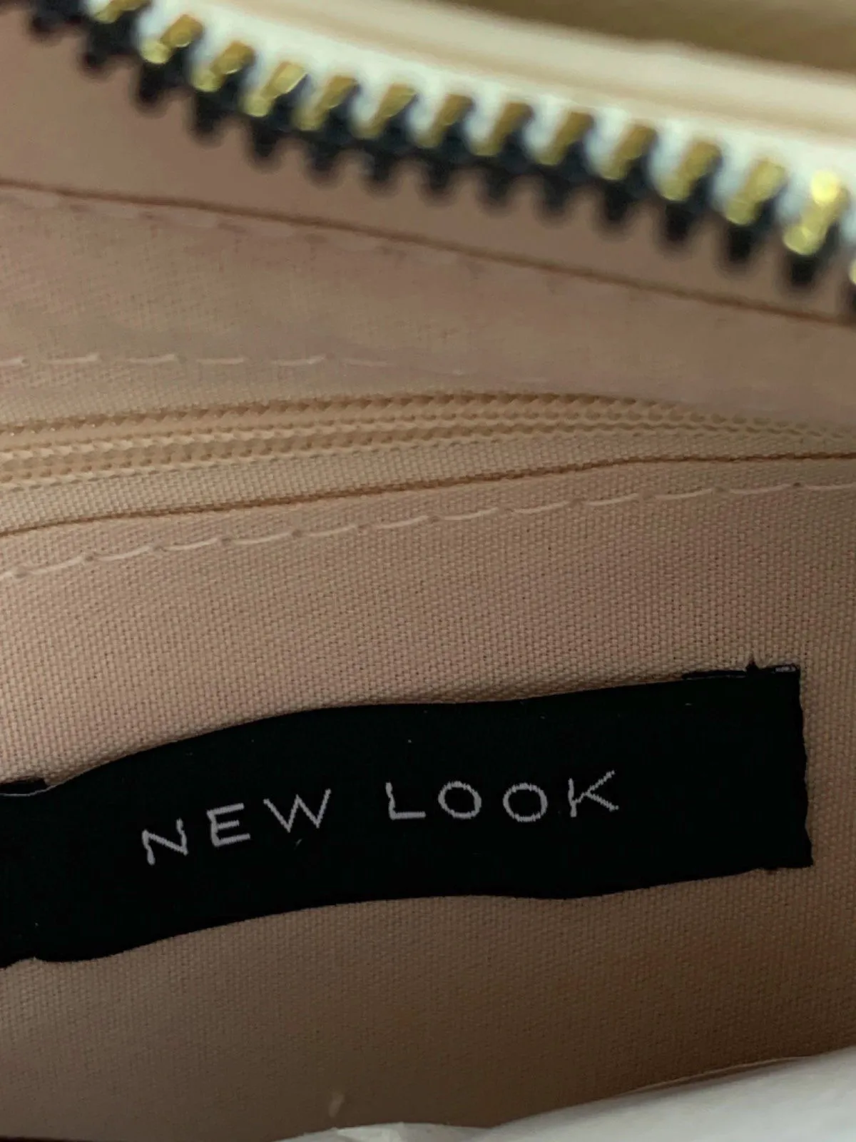 New Look Cream Shoulder Bag One Size