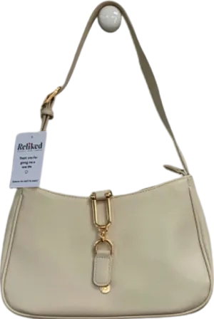 New Look Cream Shoulder Bag One Size