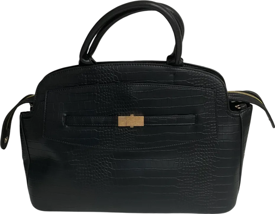 Next Black Handbag With Adjustable Shoulder Strap