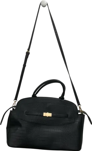 Next Black Handbag With Adjustable Shoulder Strap
