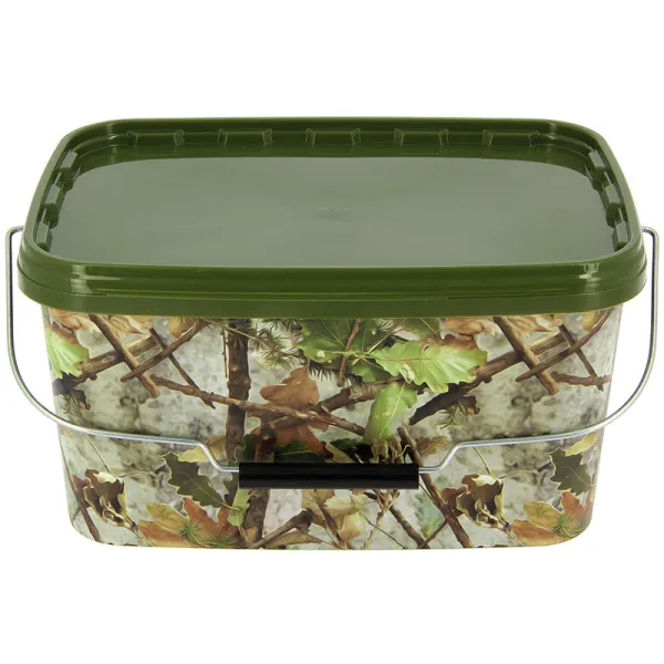 NGT Camo Bait Bucket 5L