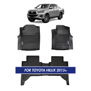 Nordvik Floor Liners Kit For Toyota Hilux 2015 