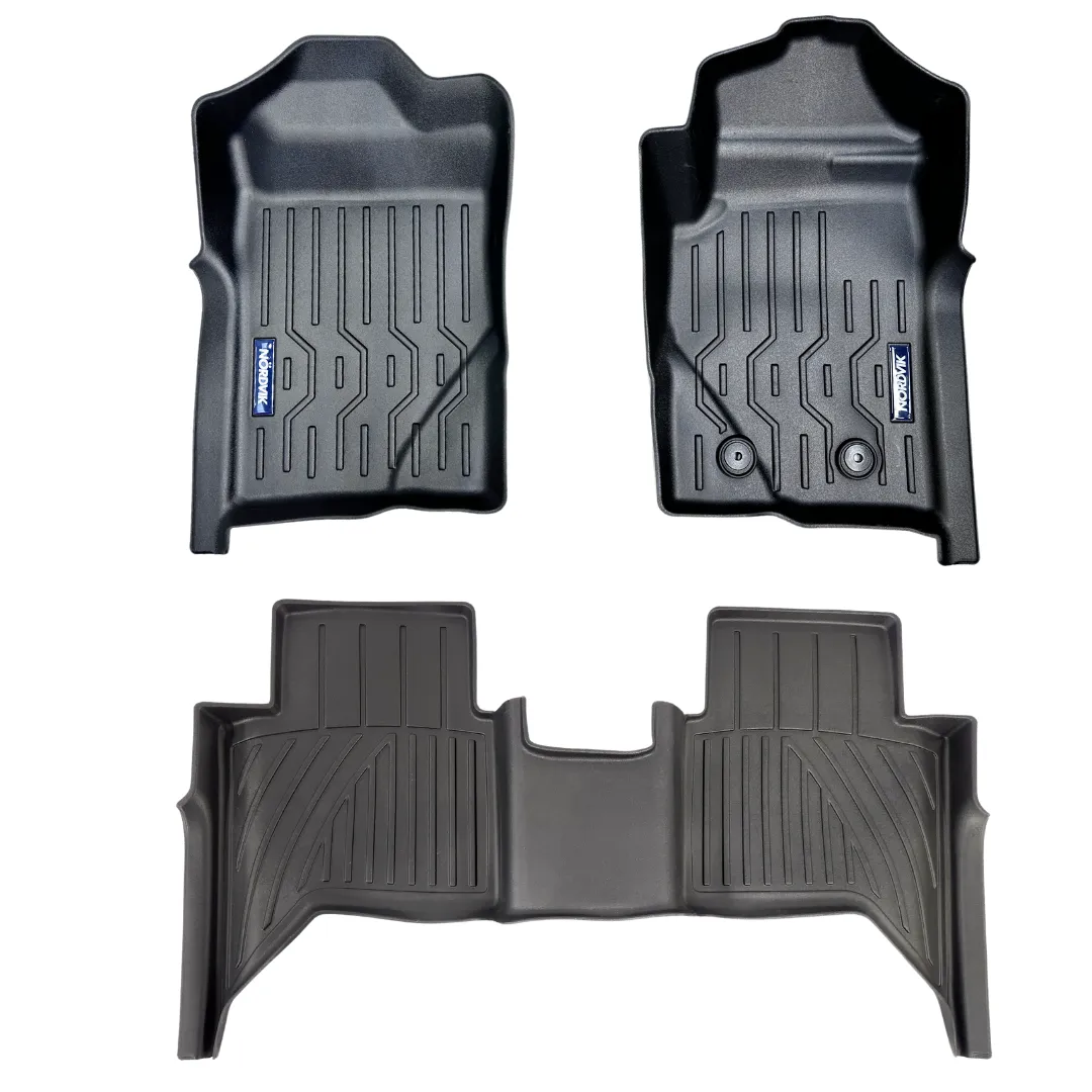 Nordvik Heavy Duty Floor Liners Kit For Ford Ranger 2022 