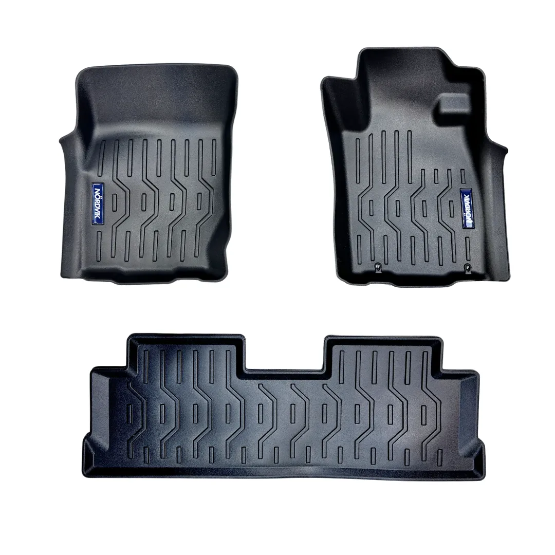 Nordvik Heavy Duty Floor Liners Kit For Mitsubishi Pajero 2016-23 