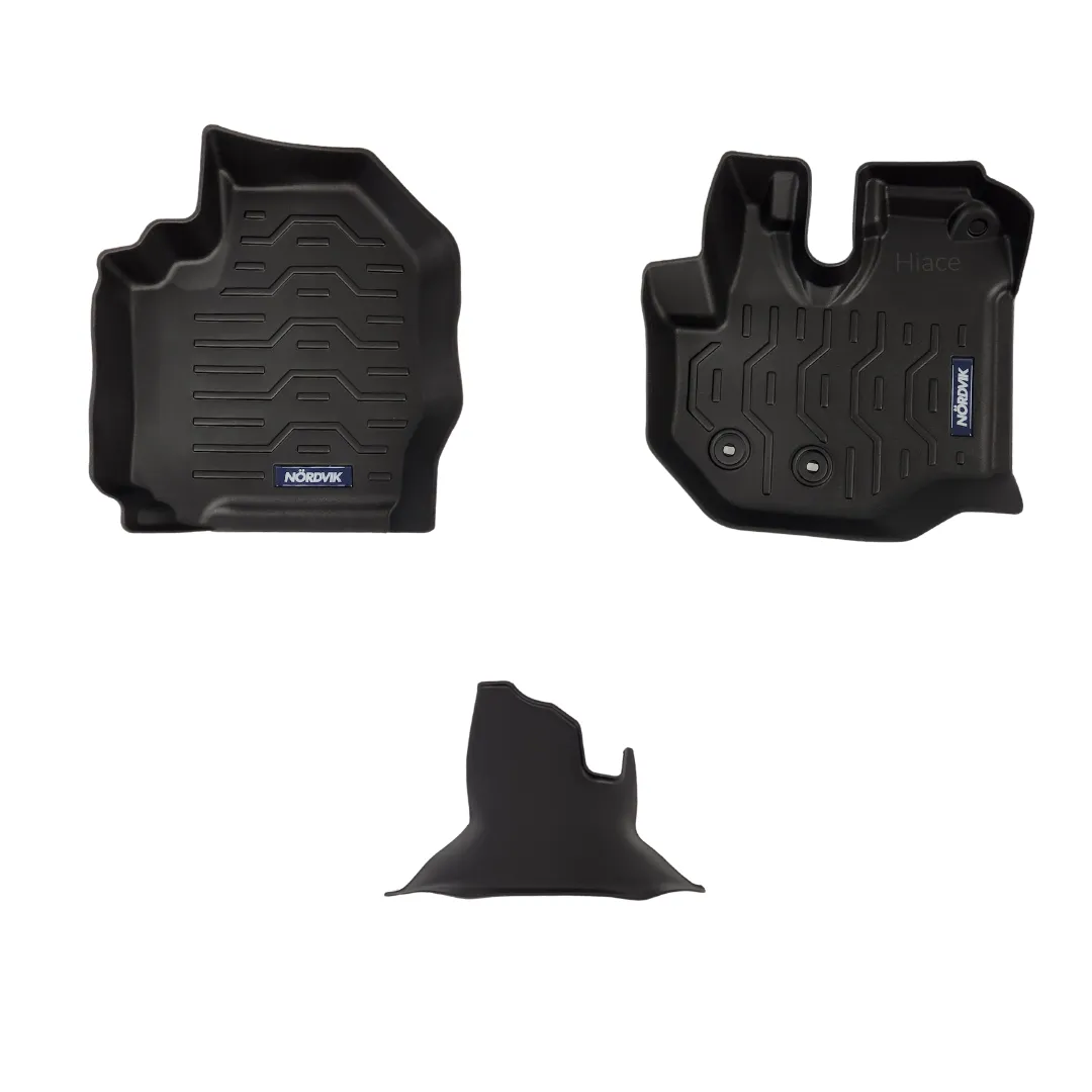 Nordvik Heavy Duty Floor Liners Kit For Toyota Hiace 200 Standard 2008 