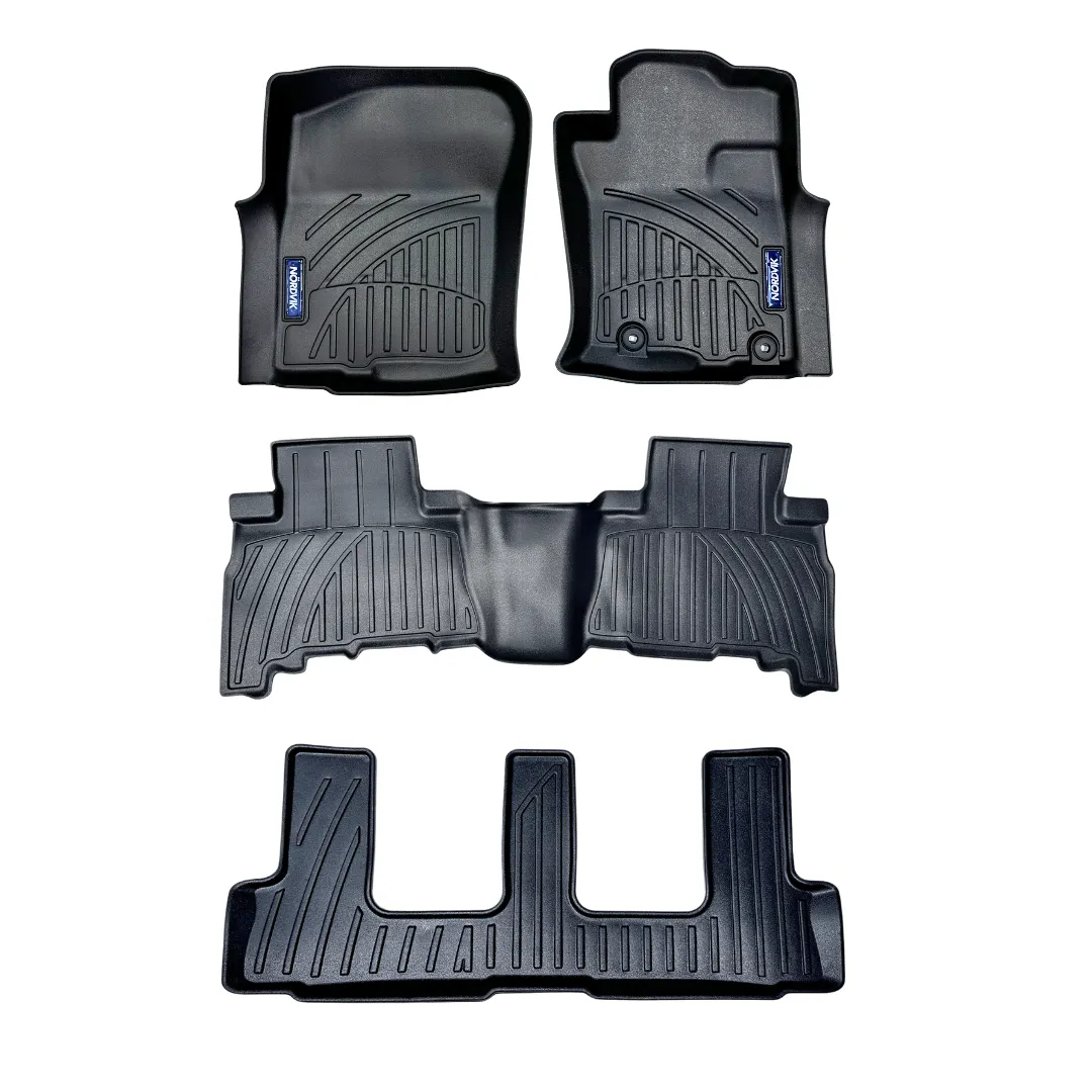 Nordvik Heavy Duty Floor Liners Kit For Toyota Land Cruiser Prado LC150 2010-2021 