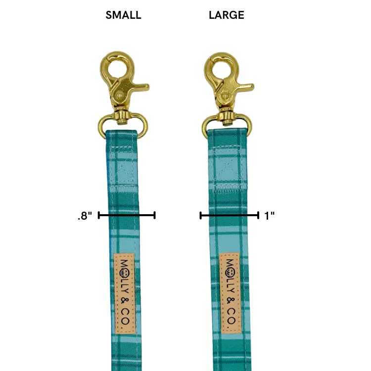Northern Lights Plaid - Dog Leash