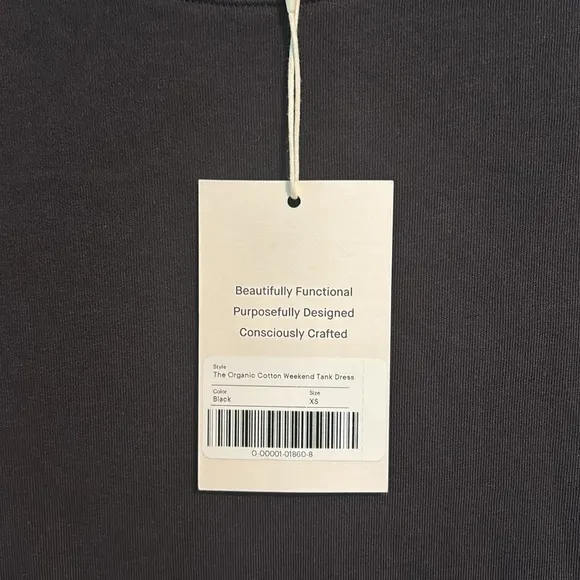 NWT Everlane The Organic Cotton Weekend Tank Dress