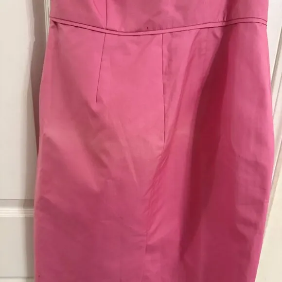 NWT J.Crew One Shoulder Pink Bridesmaid Dress Size 12