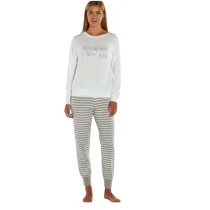 NWT Wildfox Weekend &quot;I Love You&quot; Pajama Set - Sz L