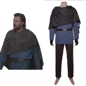 Obi-Wan Kenobi (2022)  Obi-Wan Kenobi Cosplay Costume Outfits Halloween Carnival Suit