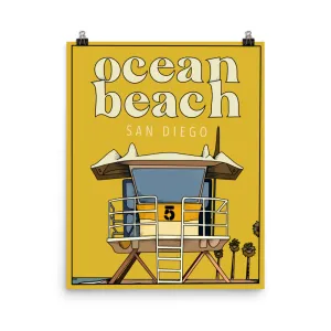 Ocean Beach Poster