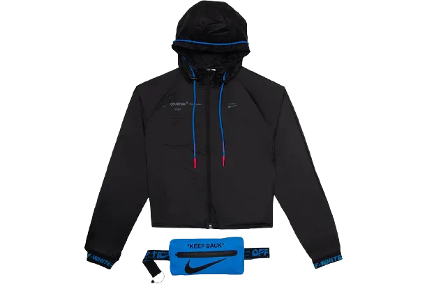 OFF-WHITE x Nike Jacket Black Women's (Bag Included)