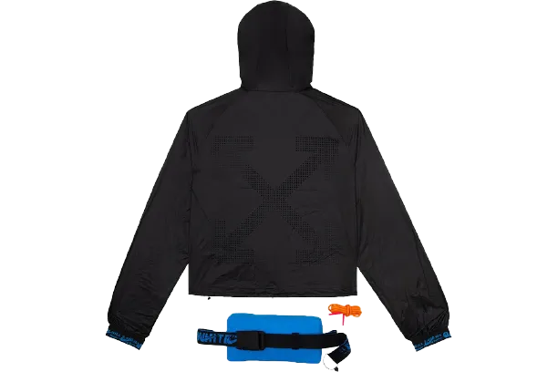 OFF-WHITE x Nike Jacket Black Women's (Bag Included)