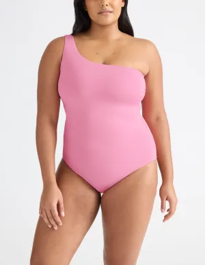 One Shoulder One Piece Swimsuit