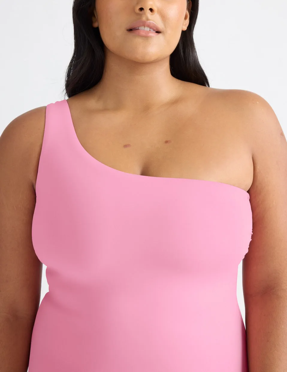 One Shoulder One Piece Swimsuit