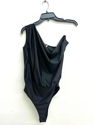 One Shoulder Pleated Bodysuit