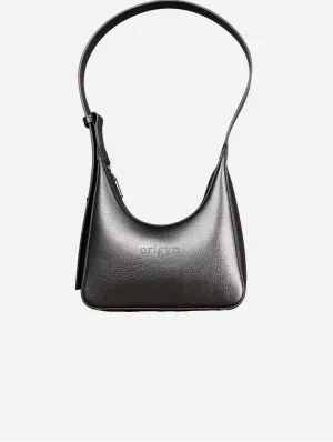 Origyn 01 MIRUM® Leather Vegan Shoulder Bag | Black