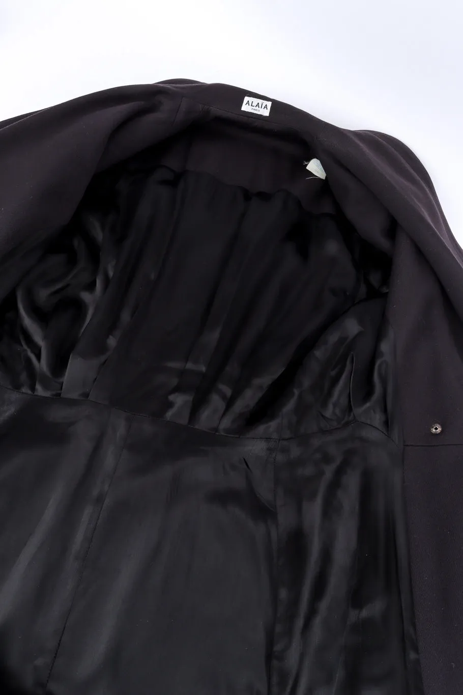 Oversized Double Breasted Wool Coat