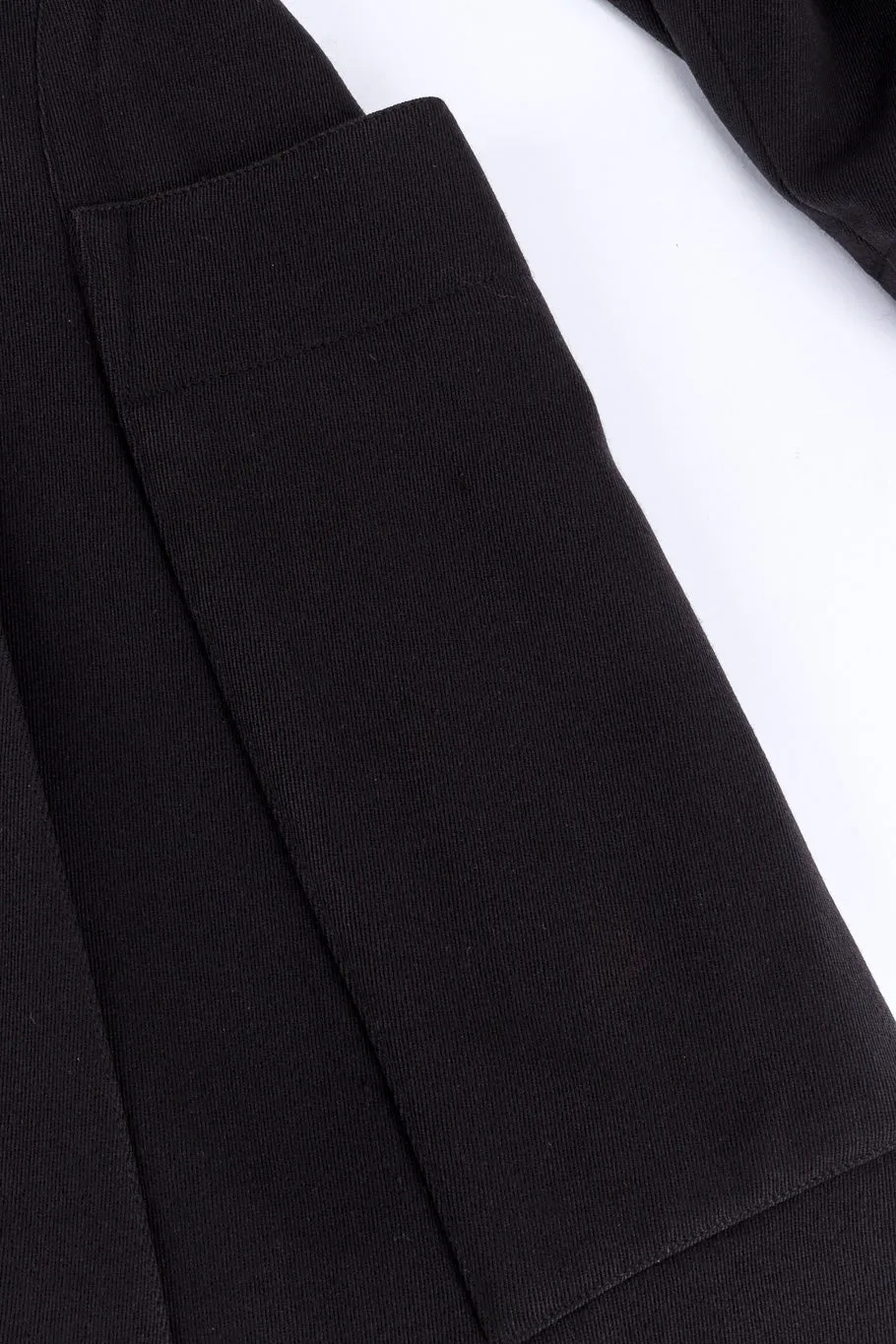 Oversized Double Breasted Wool Coat