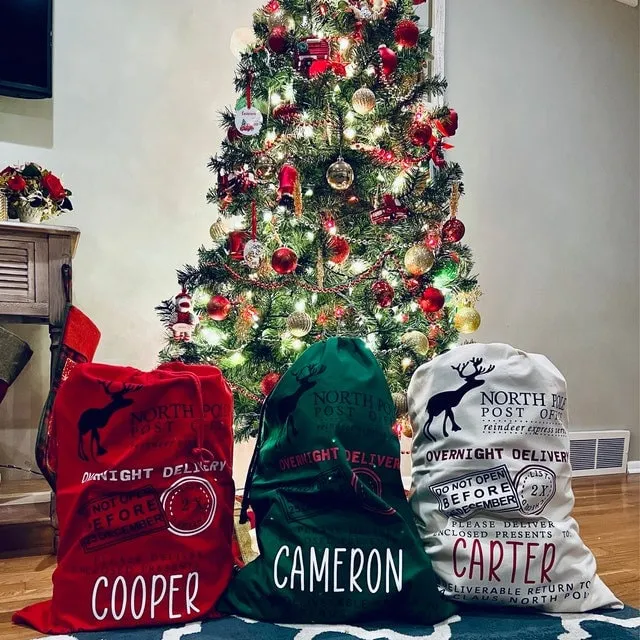 Oversized Personalized Christmas Santa Sack