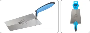OX Stainless Steel Bucket Trowel 180mm