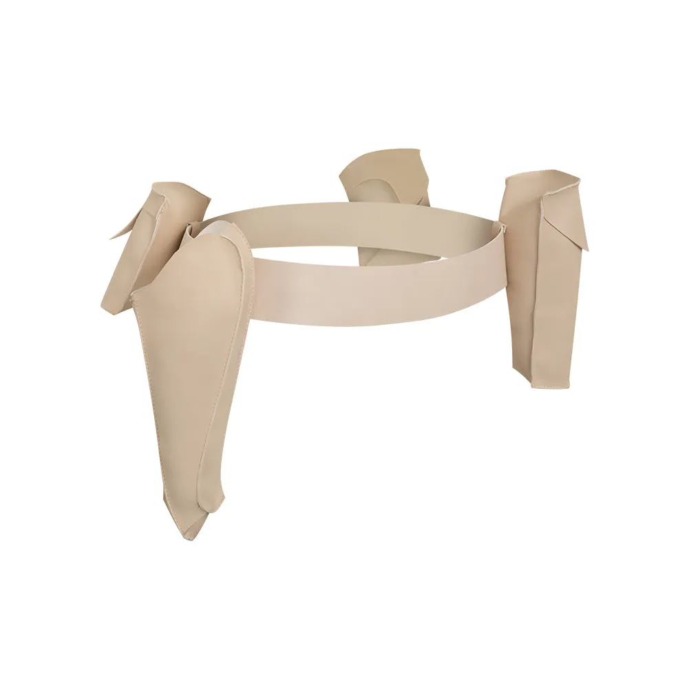 Padmé Amidala Movie Character White Girdle Belt Cosplay Accessories Halloween Carnival Suit