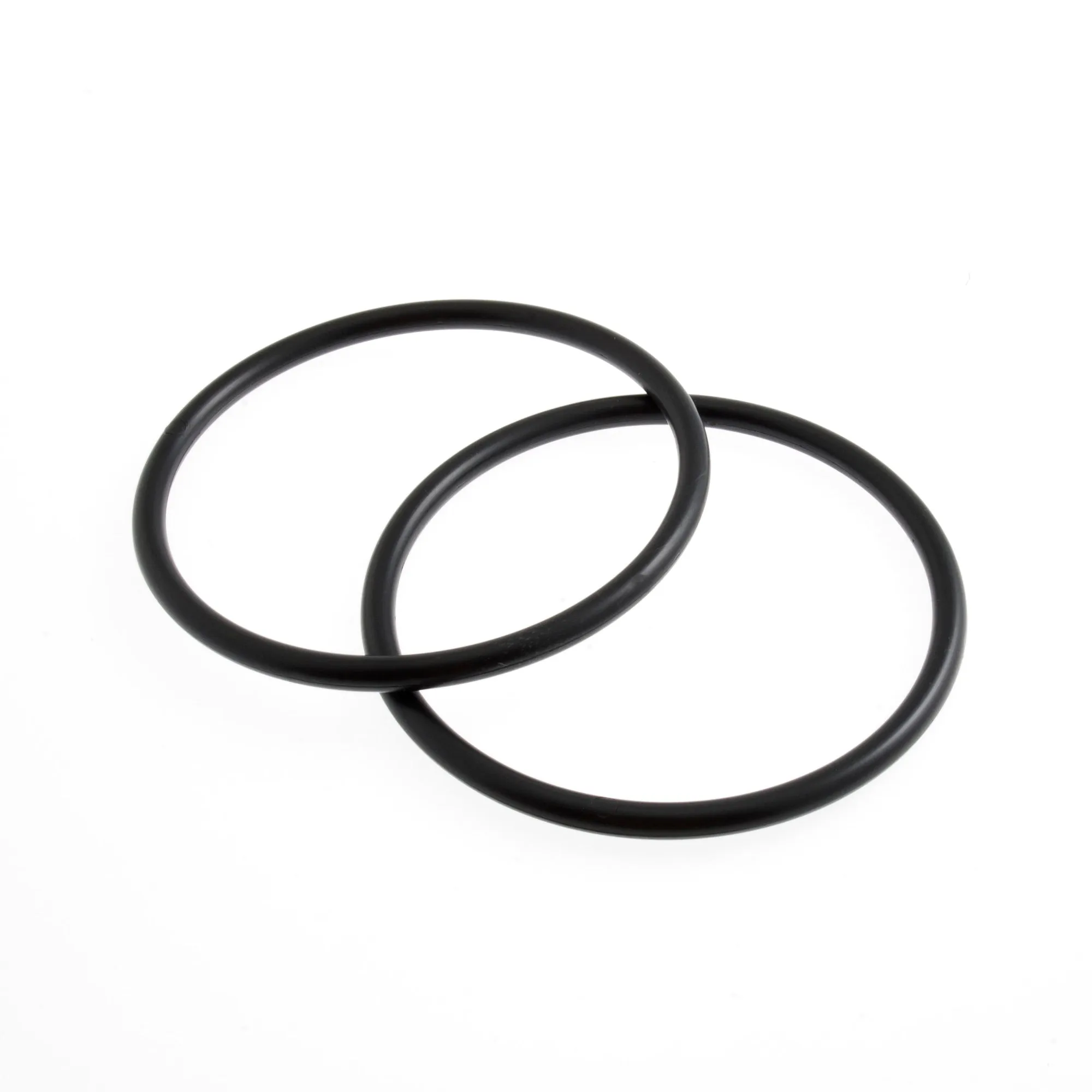 Pair Of Round Shaped Bag Handle For Bag Making 13cm - Graphite