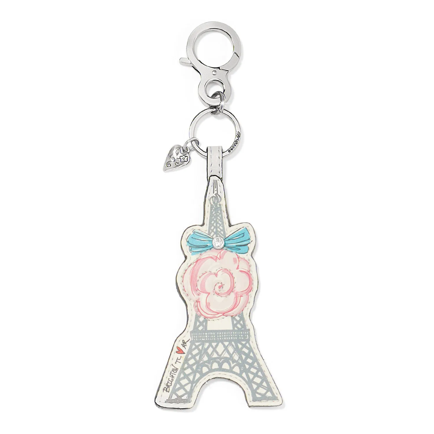 Paris Blooms La Tour Eiffel Handbag Fob - E1860M