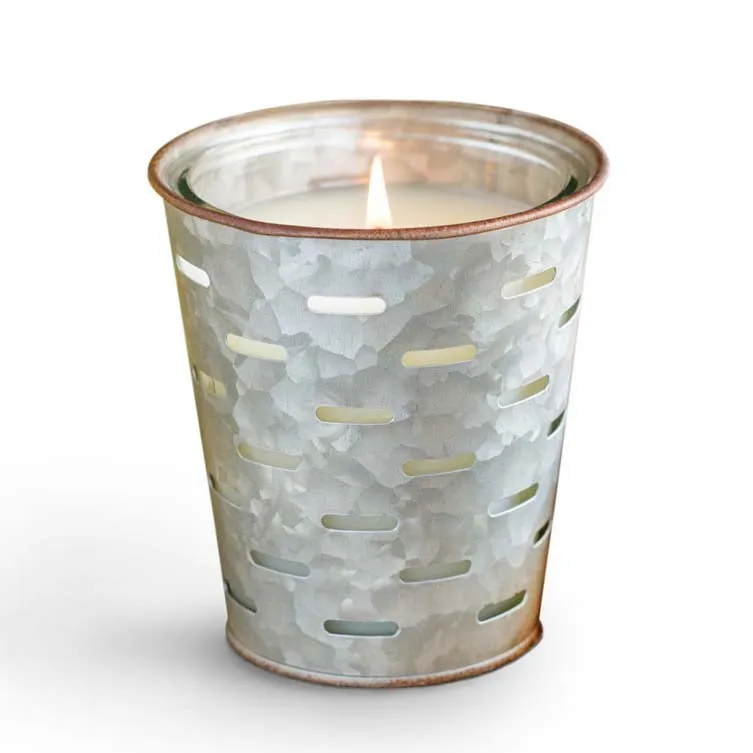 Park Hill Engagement Olive Bucket Candle
