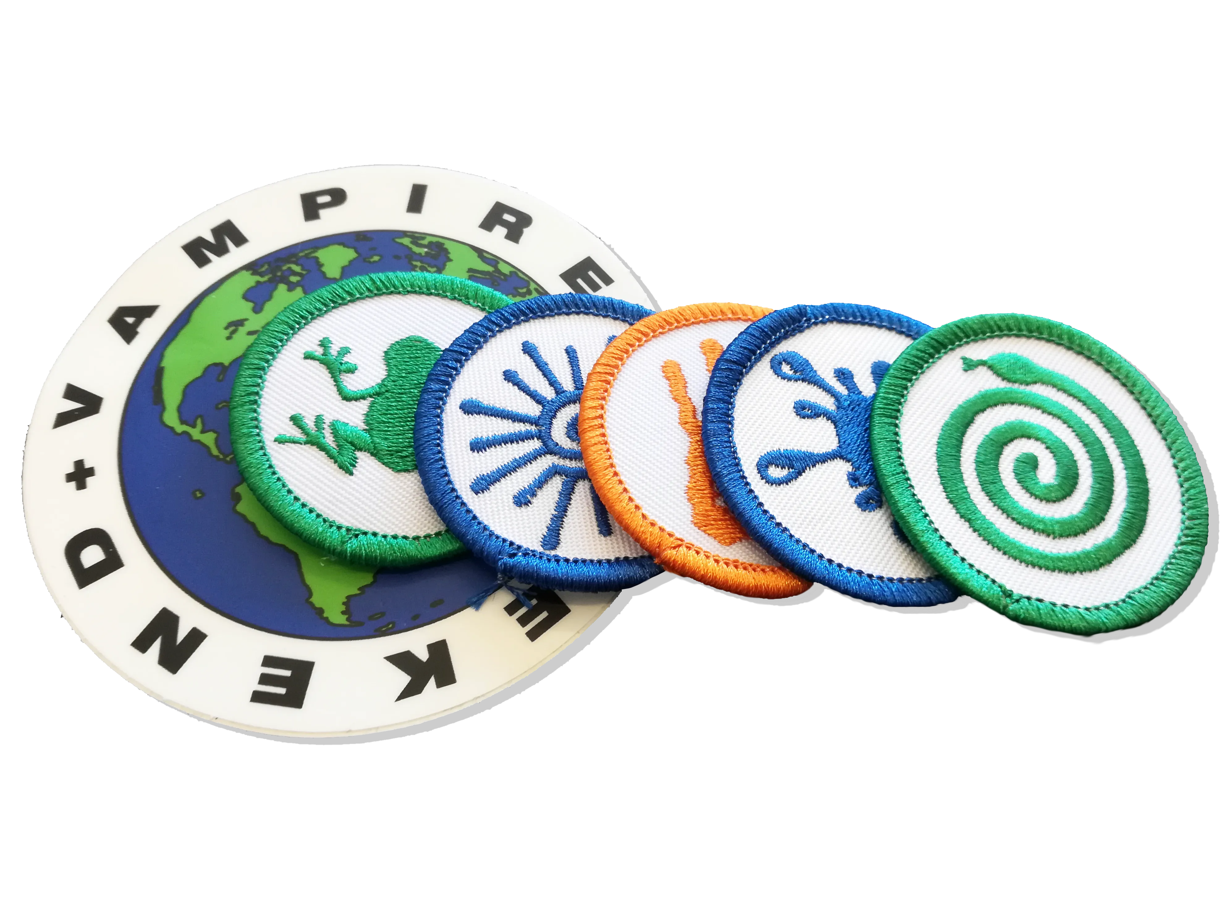 Patch & Sticker Set