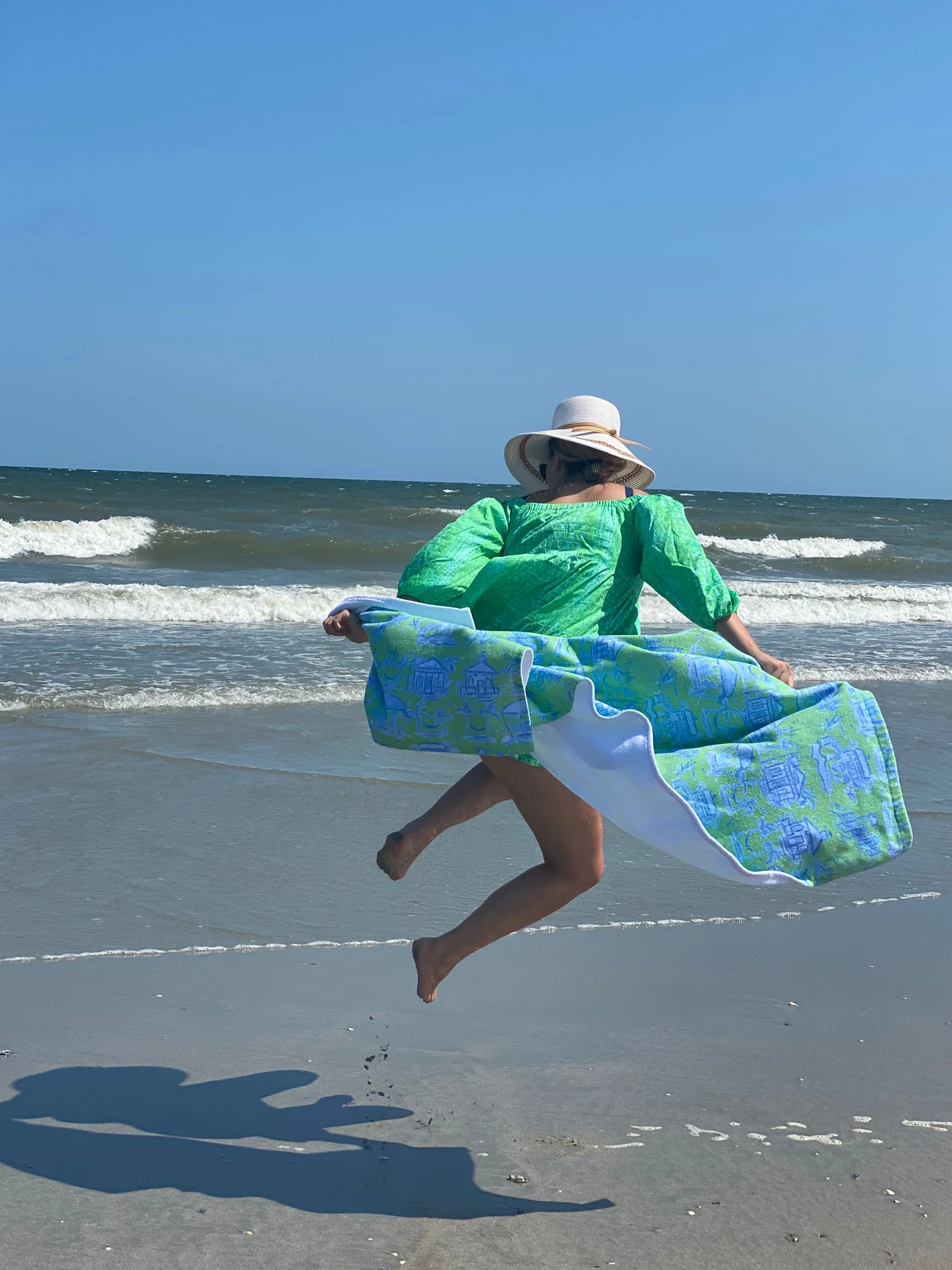 Pawleys Island Toile Beach Towel- in 6 Colors!