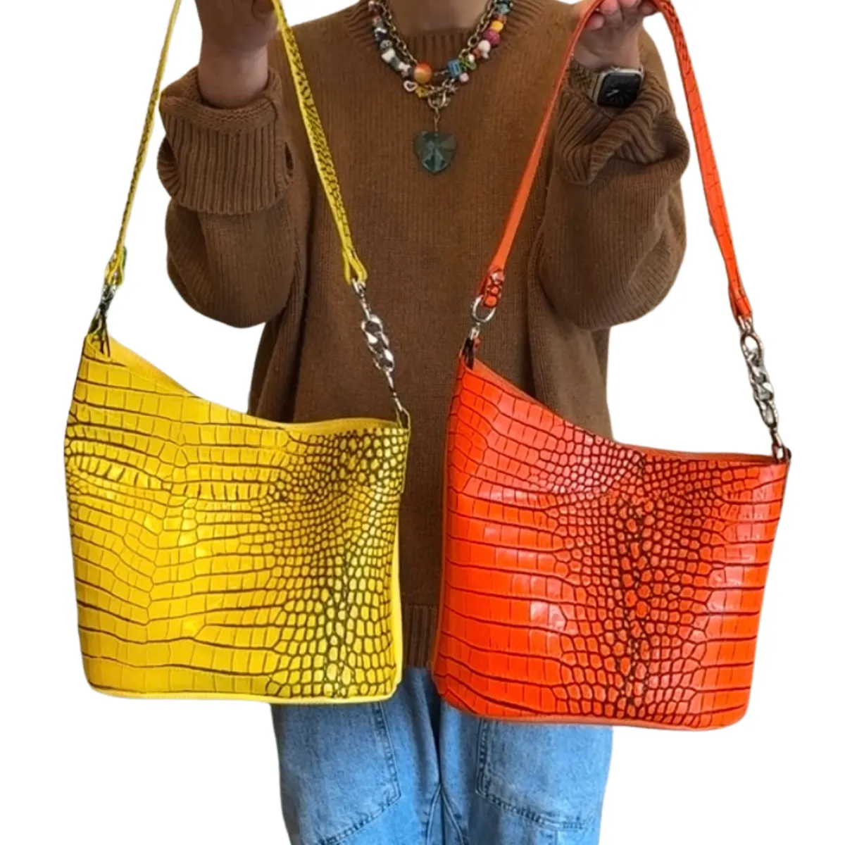 Penny Bucket Bag Yellow