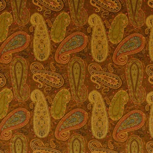 Peregrine Paisley Velvet-Spice