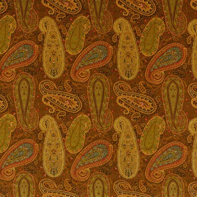 Peregrine Paisley Velvet-Spice