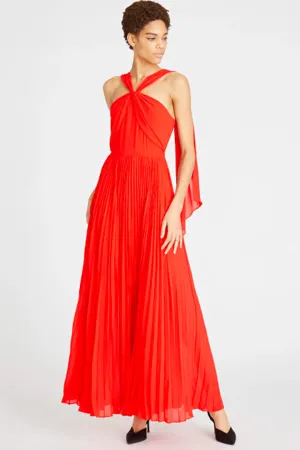 Peri Halter Dress by AMUR - RENTAL