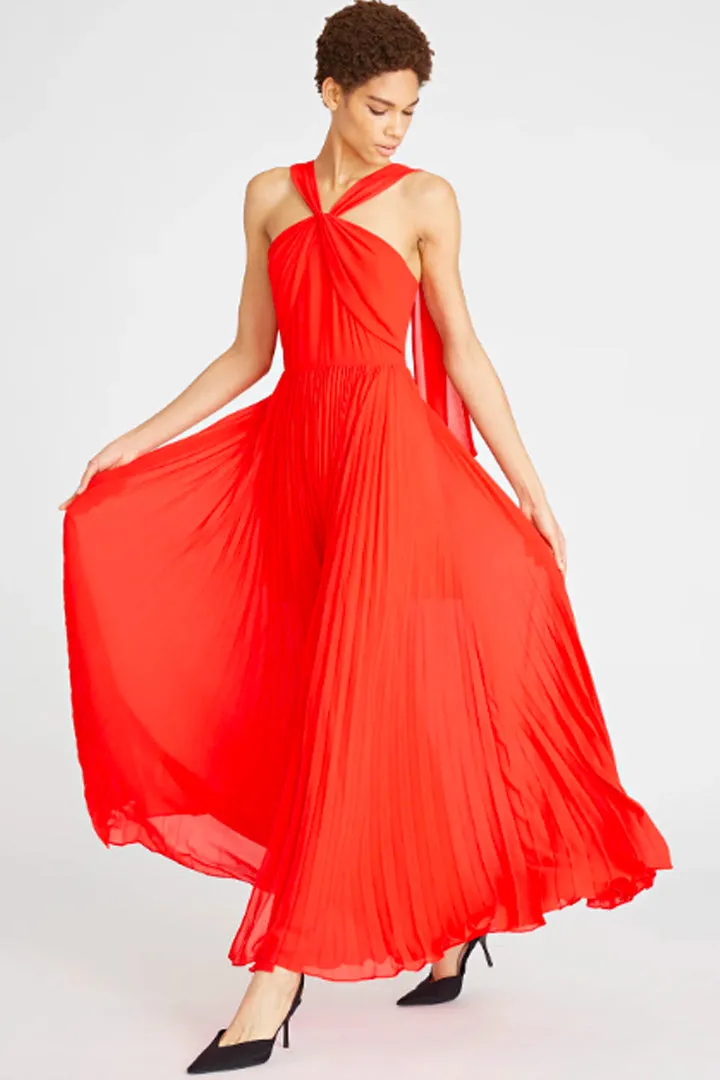 Peri Halter Dress by AMUR - RENTAL