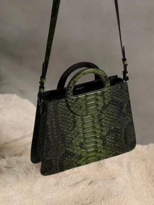 Perona   I   Bag - Evening Bag Rayha In Emerald Green