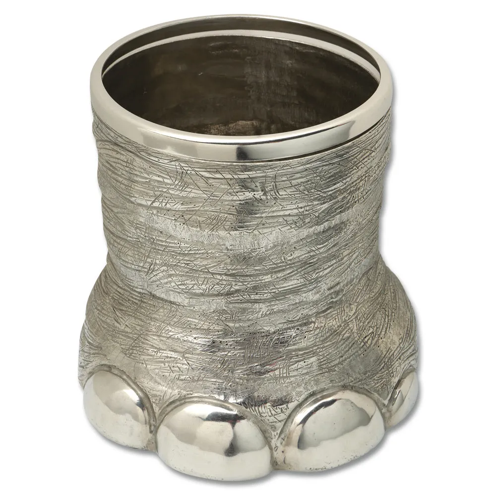 Pewter Elephant Foot Ice Bucket