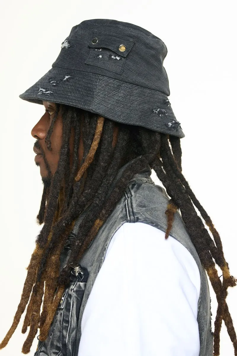 PHEELINGS PROTECT YOUR ENERGY CARGO BUCKET HAT (BLACK)