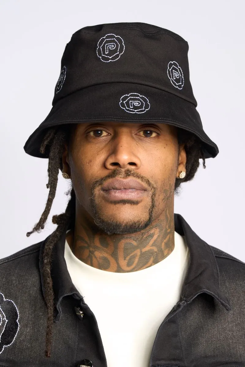 PHEELINGS SEWN TOGETHER BUCKET HAT (JET BLACK)
