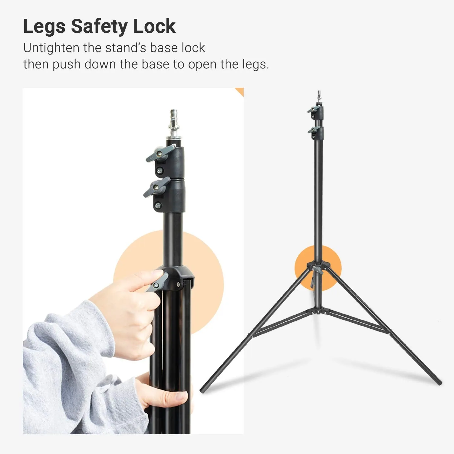 Photo Video Studio 10 ft. Wide Cross Bar 7.3 ft. Tall Backdrop Stand, Background Support System Kit with Clamp, Sand Bag, Carry Bag, Photography Studio, JSAG283