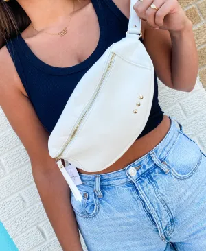 PIPER BUM BAG-IVORY